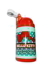 Hello Kitti Plastic Push button Sipper Water Bottle for school going girl, boys, student