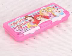 XYLO Big Pencil Box Princess with Stationery  1 Pencil Box with 1 Pencil,1 Eraser,1 Scale & Time-Table for Back to School Kids , for Gift, Return Gift (Print & Color As Per Availability )
