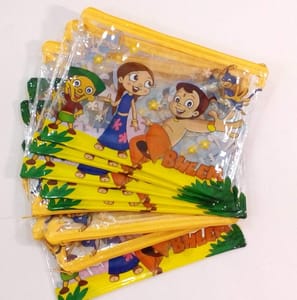 Cartoon Character Chhota  Bheem Print Pencil Pouch Return Gift for Kids Birthday Party (Chhota Bheem Pouch Set of 10)