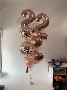 Balloon Bouquet for Happy Birthday or Anniversary or any special occasion