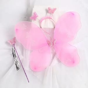 Baby Girl's Fairy Butterfly Wings Costume QTY 1 set with Crown