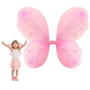Baby Girl's Fairy Butterfly Wings Costume QTY 1 set with Crown