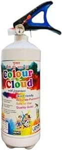 Holi Colour Cloud Holi Cylinder  Natural and Herbal Gulal Spray Cylinder for Holi Celebration, Weddings, Photoshoots, Theme Parties - 4Kg