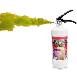 Holi Colour Cloud Holi Cylinder  Natural and Herbal Gulal Spray Cylinder for Holi Celebration, Weddings, Photoshoots, Theme Parties - 4Kg