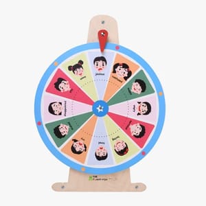 Emotions Learning Spin Wheel In Birchwood