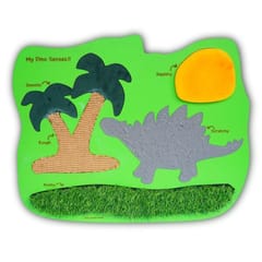 Dino Sensory Wall Painting with 5 Different Sensory Touches  Toy for Kids-55 X 44 cm