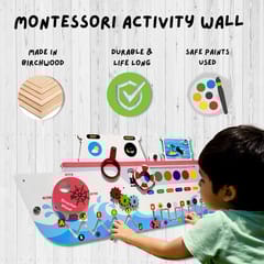 7 in 1 Activities Sea Ship Rugged Busy Board For Kids and Toddlers
