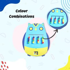 The Wise Owl Color Slide Puzzle Montessori Activity Panel