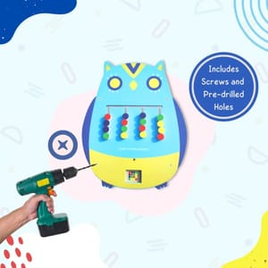 The Wise Owl Color Slide Puzzle Montessori Activity Panel