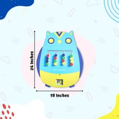 The Wise Owl Color Slide Puzzle Montessori Activity Panel