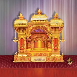 Siddhivinayak Makhar 18" For Ganpati Festival(1FT)