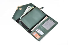 Couple wallet combo set with your name and charm- Gift Hamper for Ladies and Gents.