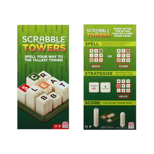 SCRABBLE TOWERS BRAND CROSSWORD GAME