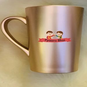 Customized Raksha Bandhan Tall coffee mug Set of 1 (350ML)