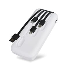 P0108 10000 Encase+ White Power banks are something that we use daily & Suitable for all industries