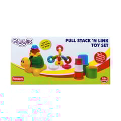 GIGGLES PULL STACK N LINK TOY SET