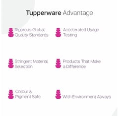 TUPPERWARE AquaSlim 310ml (Set Of 4)  Back To School Products , For Office