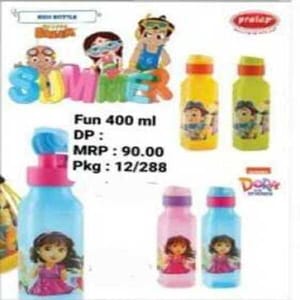 Fun 400ml Water Bottle For School Kids