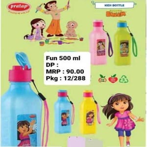 Fun 500ml Water Bottle For School Kids