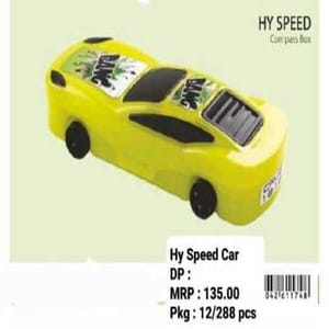 HY Speed Car Compass Box For School Kids