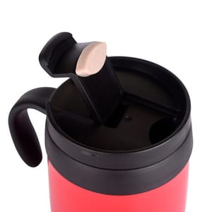 Stunning Red 350ml Stainless Steel Single wall Vacuum Coffee Mug BPA-free  Ideal for coffee, tea, juice, milk