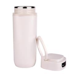 480ml White Unspillable Stainless steel Tumbler with leak-proof & Hot & Cold Water