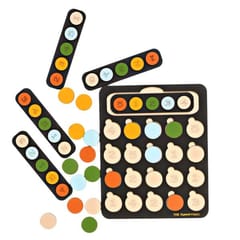 Number and Color Wooden Puzzle for Kids 1 2 3 4 5 Year Old