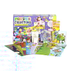 HAPPY KIDZ PICTURE CRAFTING A MIX-MEDIUM CRAFTING KIT