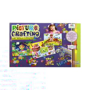 HAPPY KIDZ PICTURE CRAFTING A MIX-MEDIUM CRAFTING KIT