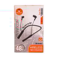 Black Wireless Bluetooth Neckband is the classic innovation of wired earphones also perfect gift for music-lover stakeholders