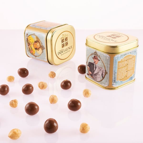 Choco Hazelnut Pan With chocolate coating fruit and nuts