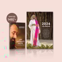 Intimate note to Sincere Seeker with 2024 Calendar.