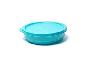 Tupperware Fridge Container Roundstax 1Pc - (Blue, 200 ml) (TP_43) , Kitchen Accesories , Home Appliances