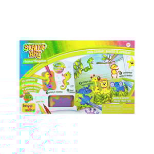 IMAGI MAKE STAMP ART ANIMAL KINGDOM