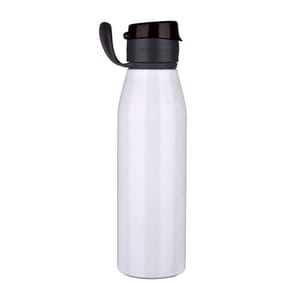 Unbreakable Leak Proof Lightweight & Certified 100% BPA Free Ideal For Gym,Travel, School, Office, Kids 500ml White Glossy Finished Sipper Bottle