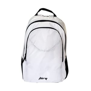 Stylish Torq White Wildcraft Backpack double compartment backpack from Wildcraft boasts a durable and long-lasting quality material for your comfort in carrying