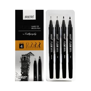 FUDE HARD-TIP BRUSH PEN FOR CALLIGRAPHY (SET OF 4)