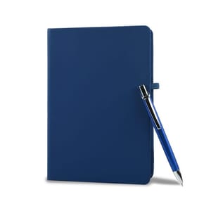 Blue Corporate Diary with Pen Combo set of 1 Pc for Corporate Gift