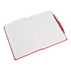 Red Corporate Diary With Pen Combo set of 1 Pc for Corporate Gift