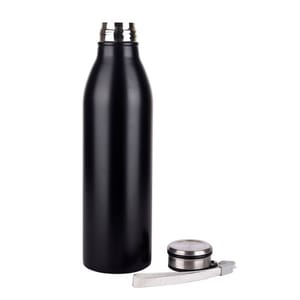 Unbreakable Leak Proof Lightweight & Certified 100% BPA Free Ideal For Gym,Travel, School, Office, Kids 750ml Black Stainless Steel Sipper Bottle