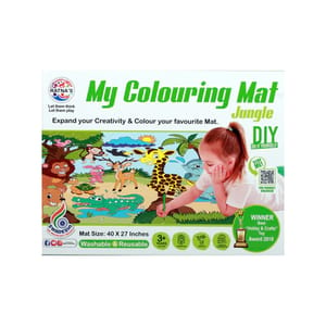 RATNA'S MY COLOURING MAT JUNGLE