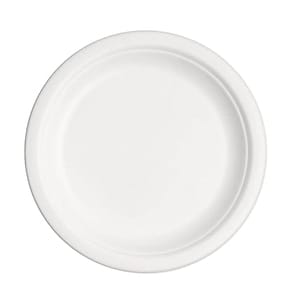 cThemeHouseParty, 10 Inch Round Plates 100% Natural, Biodegradable, Compostable, Ecofriendly, Safe & Hygienic Disposable (Pack of 50 Plates)