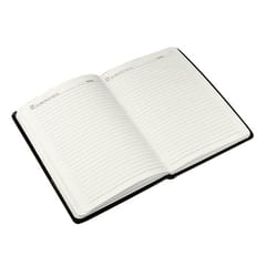 A5 Classic Black Corporate Diary with Italian PU Cover Diary_01 budget-friendly & best selling gifting items For Corporate