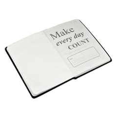 A5 Classic Black Corporate Diary with Italian PU Cover Diary_01 budget-friendly & best selling gifting items For Corporate