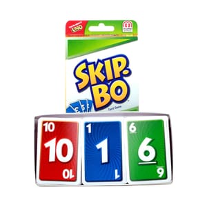 MATTEL GAMES SKIP BO CARD GAME