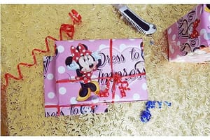 Minnie mouse Wrapping Paper Gift Wrapping Paper Roll Design for Wedding,Birthday, Gifts Size - 50.5 x 70.5 cm  Pack of 10 pcs. color print as per availability