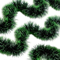 Artificial Merry Christmas Strings, Garlands (Green, 2 Pieces)  By cThemeHouseParty