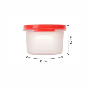 Tupperware MM Round #01 200Ml, (1Pc), Home Appliances