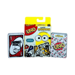 MATTEL GAMES UNO ILLUMINATION PRESENT MINIONS THE RISE OF GRU