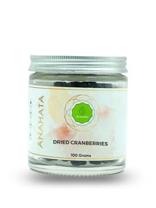 Dried Cranberries 100gm without any preservatives, added colors or flavoring
